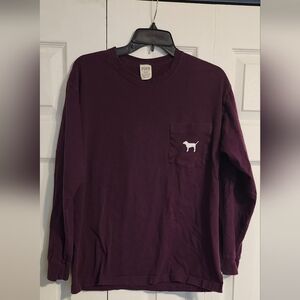 Pink long sleeve t shirt